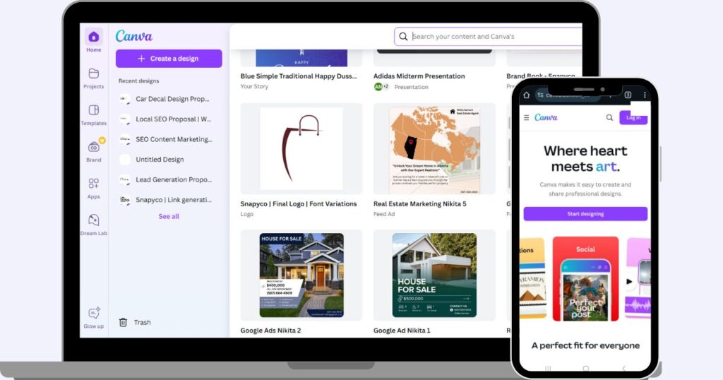 Example of a web app